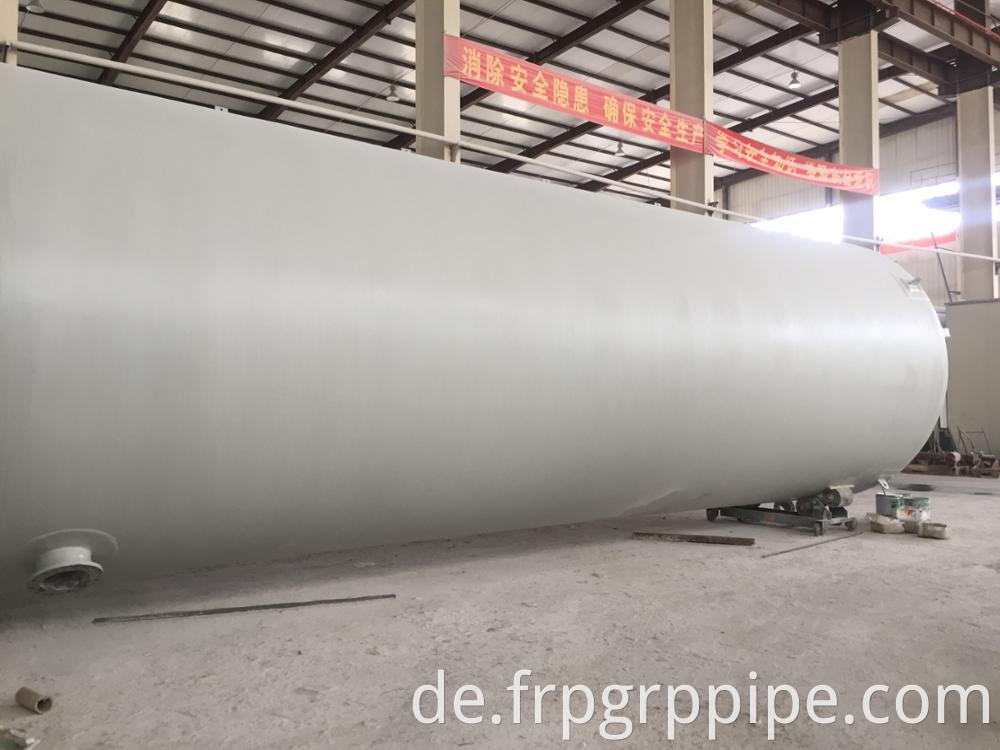 Horizontale Wickelmaschine Faser -Faser -Fiberglas -GRP -Faser -Tank Herstellung Maschine